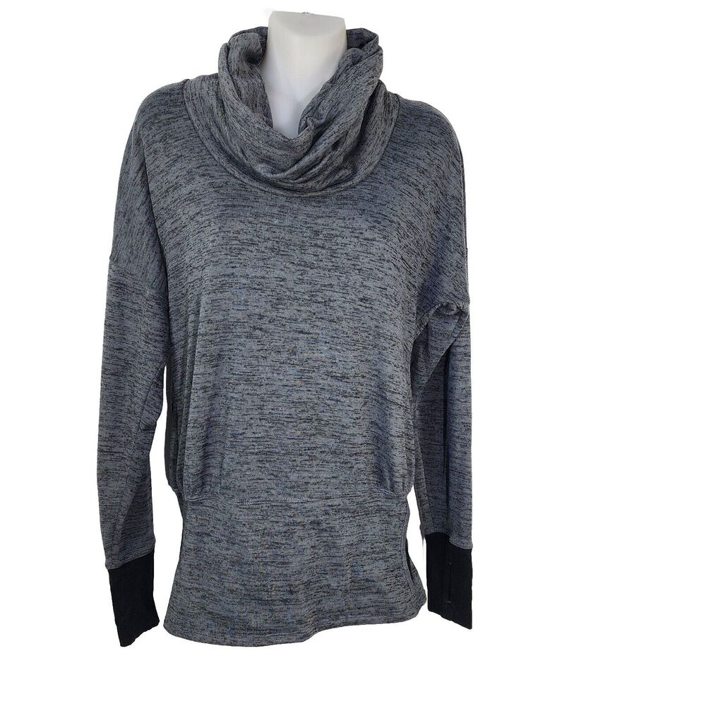 Athleta Womens Sweatshirt XS Batwing Robin Pullover Pockets Athletic Thumbholes